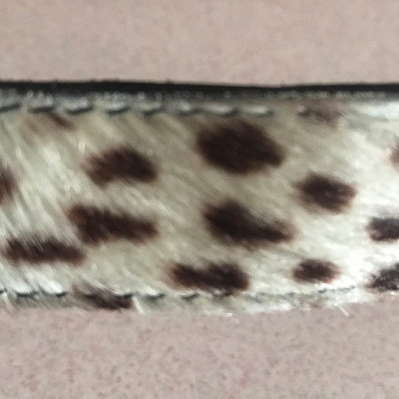 Express Animal Print Leather Belt - Picture 5 of 6